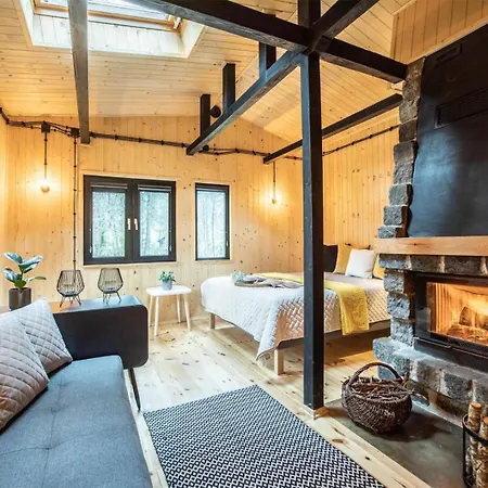 롯지 Zegrze Cichy I Sauna Popowo-letnisko *
